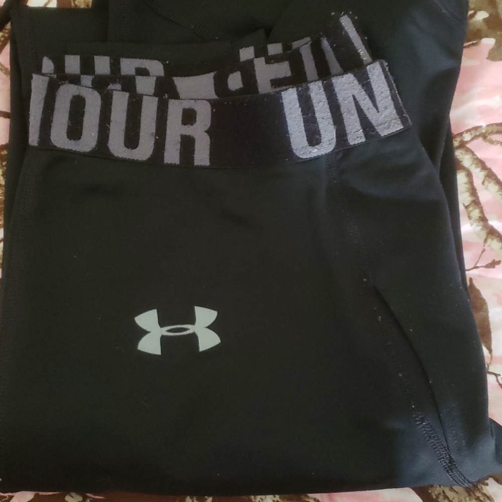 Boys large underaurmor tights